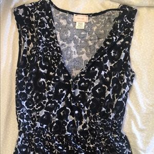 Love...Ady Black Gray Dress